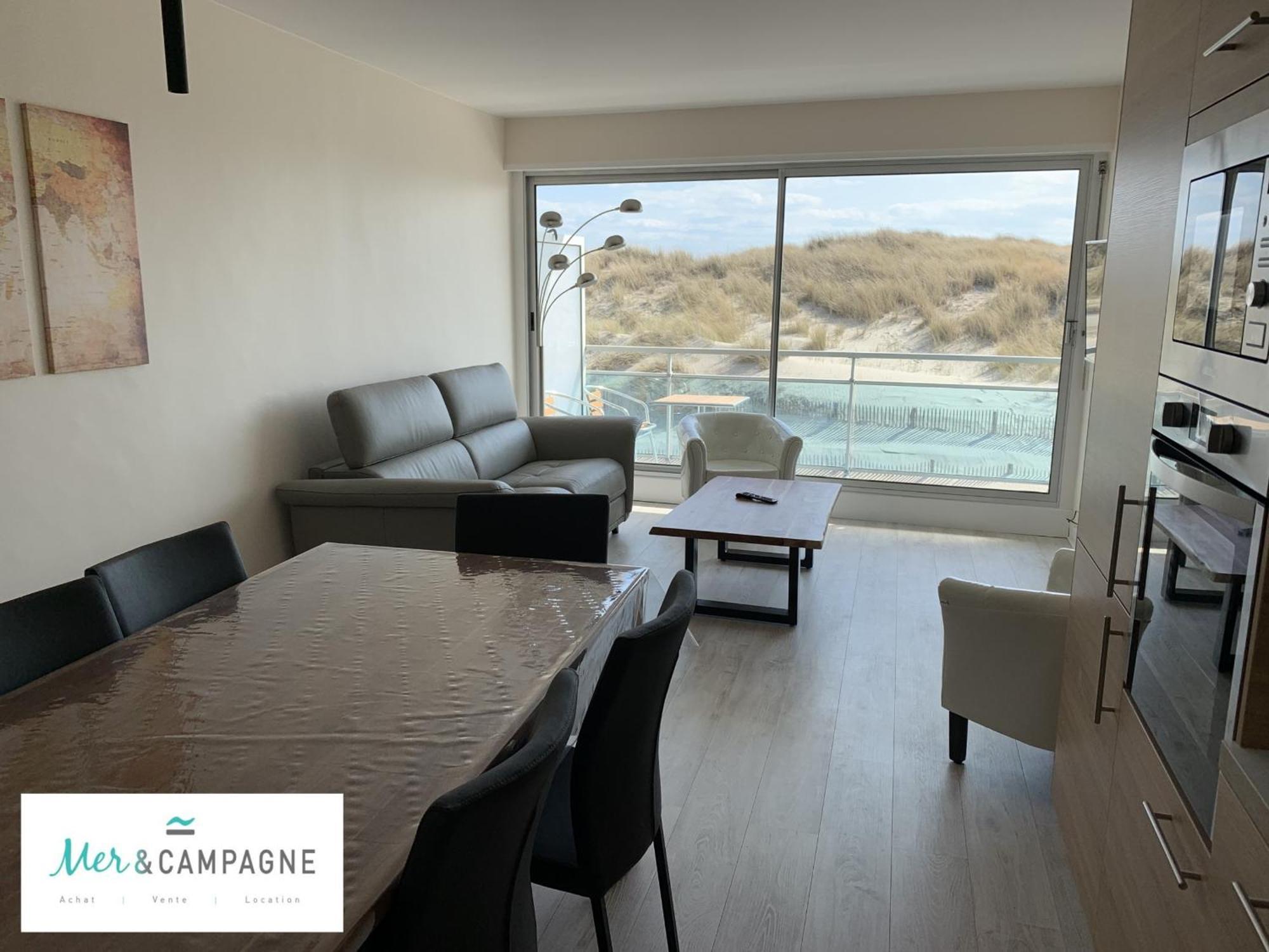 Appartement Renove Avec Garage Prive, Balcon Et Vue Mer - Fr-1-482-87 Fort-Mahon-Plage Dış mekan fotoğraf